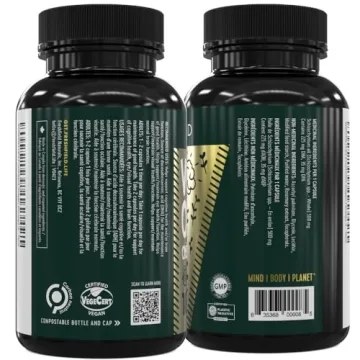 Freshfield Vegan Omega 3 DHA for Heart Brain Health
