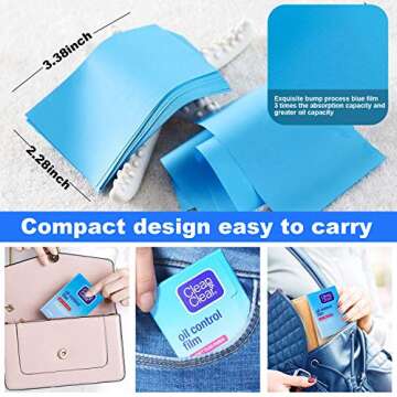 QQWEQ31 Oil Absorbing Blotting Sheets for Oily Skin