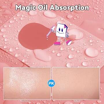 QQWEQ31 Oil Absorbing Blotting Sheets for Oily Skin