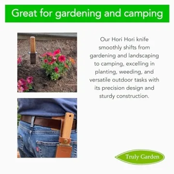 Best Hori Hori Garden Knife with Leather Sheath Gift Box