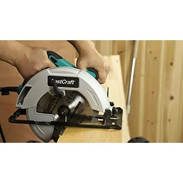 FastCraft Circular Saw with 3 Blades for All Projects