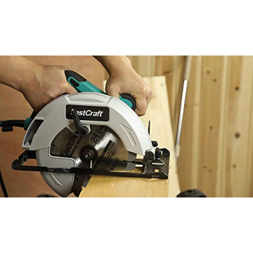 FastCraft Circular Saw with 3 Blades for All Projects