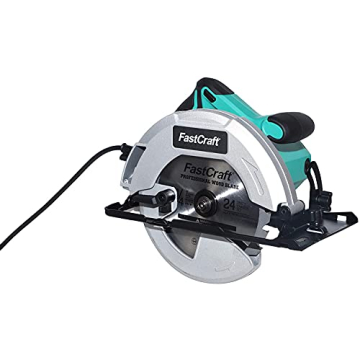 FastCraft Circular Saw with 3 Blades for All Projects