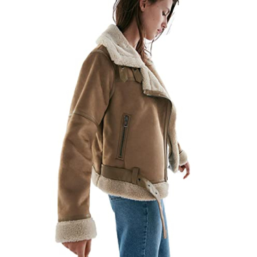 Stylish Faux Shearling Jacket for Winter Fashion