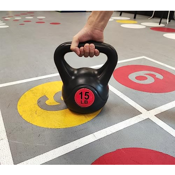 Fitvids Wide Grip 3-Piece Kettlebell Weight Set