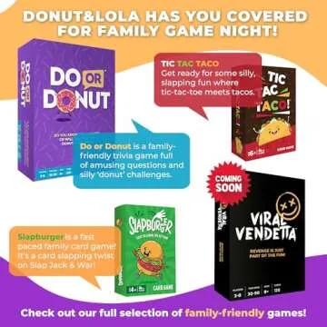 Slapburger Card Game - Fast-Paced Kids and Family Games for Ages 4 and Up - Fun Card Game for Birthdays, Classroom, Camping, Game Night & Friends - Easy to Play, 2 to 6 Players, 15 Minutes Playtime