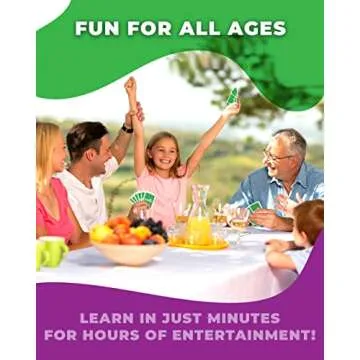 Slapburger Card Game - Fast-Paced Kids and Family Games for Ages 4 and Up - Fun Card Game for Birthdays, Classroom, Camping, Game Night & Friends - Easy to Play, 2 to 6 Players, 15 Minutes Playtime