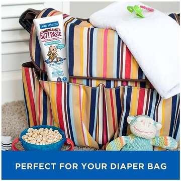 Boudreaux's Butt Paste for Sensitive Skin Diaper Rash Cream, Ointment for Baby, 4 oz Tube