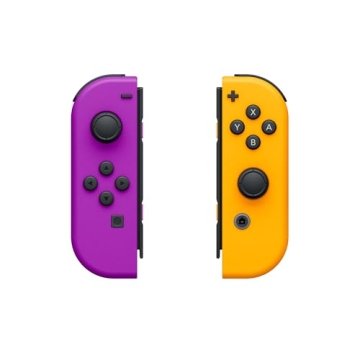 Neon Purple/Orange Joy-Con Controllers for Nintendo Switch
