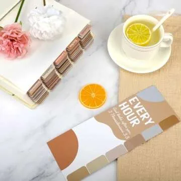 Brown Bible Tabs for Bible Journaling Supplies,Bible Study Tabs for Women and Men,66 Old and New Testament Bible Book Index Tabs for Christian Gift