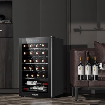 BODEGACOOLER 24 Bottle Wine Cooler Refrigerator for Wine Lovers