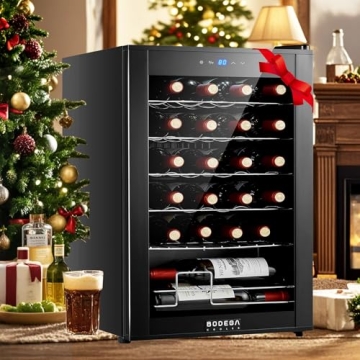 BODEGACOOLER 24 Bottle Wine Cooler Refrigerator for Wine Lovers