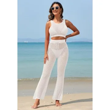 Pink Queen Women's Summer 2-Piece Beach Cover Up Set