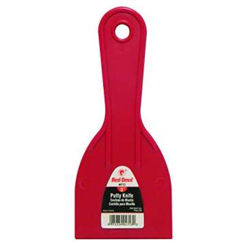 Red Devil 4718 3-Piece Plastic Knife Set, 1-Pack