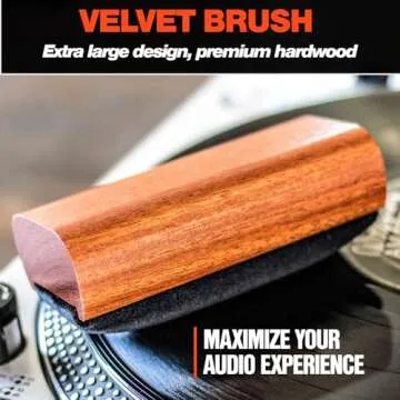 Vinyl Buddy Ultimate Vinyl Record Cleaning Kit | Includes: Record Cleaner, Velvet Brush, Microfiber Brush, Stylus Brush & Storage Pouch - Restore & Revive Your LPs
