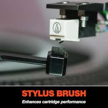 Vinyl Buddy Ultimate Vinyl Record Cleaning Kit | Includes: Record Cleaner, Velvet Brush, Microfiber Brush, Stylus Brush & Storage Pouch - Restore & Revive Your LPs