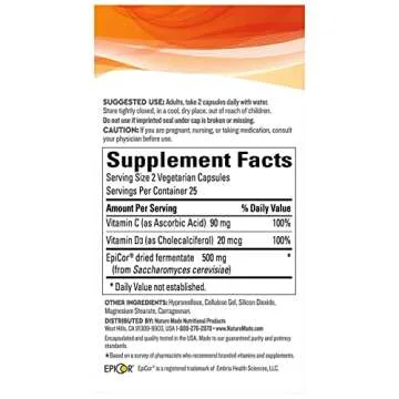 Nature Made Wellblends Immune Support - Vegetarian Capsules