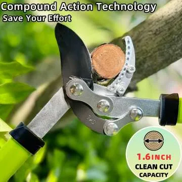 Premium 3PCS Garden Tools Set for Lawn & Shrubs