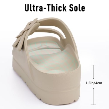 Goosecret Women's Comfortable Adjustable Sandals for Summer