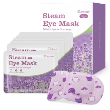 Jekeno Steam Eye Mask - 16 Packs for Dry Eyes Relief & Spa Relaxation