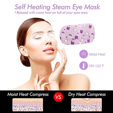 Jekeno Steam Eye Mask for Dry Eyes Relief & Relaxation