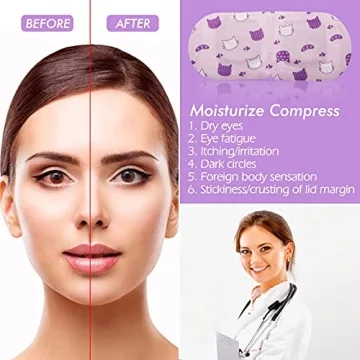 Jekeno Steam Eye Mask for Dry Eyes Relief & Relaxation