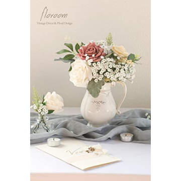 Floroom 18pcs Artificial Babys Breath Greenery Sprays for Elegant Decor