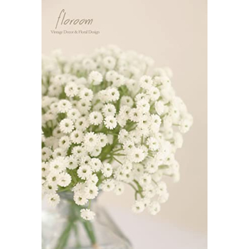 Floroom 18pcs Artificial Babys Breath Greenery Sprays for Elegant Decor