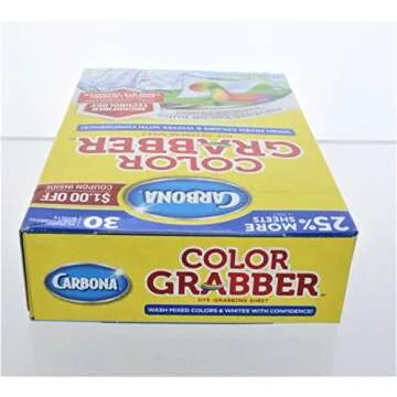 Carbona Color Grabber 30 Count - Ultra-Absorbent Laundry Sheets