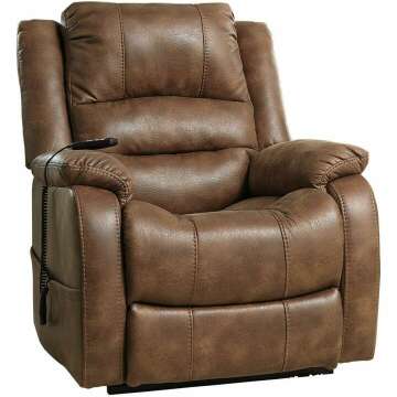 Stylish Brown Recliner by Ashley - Comfort & Quality