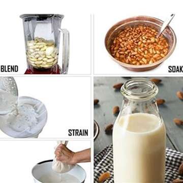 Premium Fine Mesh Food Grade Nut Milk Bag for Coffee