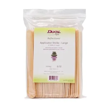 Dukal Large Wooden Wax Sticks for Effortless Hair Removal