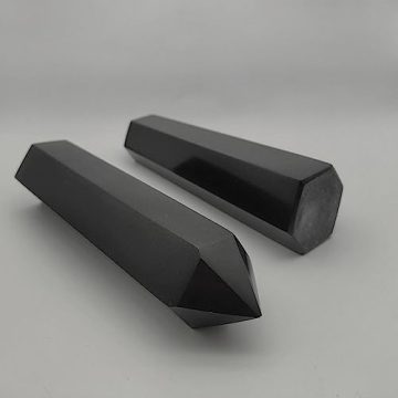 XMHOME Black Tourmaline Point Wand for Energizing Healing