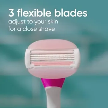 Smooth Shaving with Gillette Venus Disposable Razors