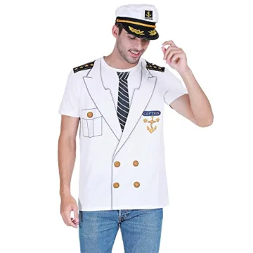 Funny World Captain Costume T-Shirts for All Occasions