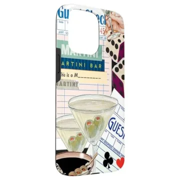 Buy iPhone 15 Pro Max Retro Girly Martini Case Online