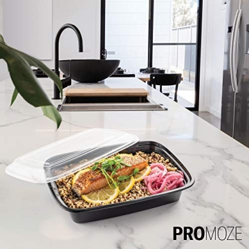 15-Pack Meal Prep Containers - Microwave & Dishwasher Safe