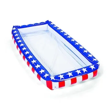 Festive Patriotic Inflatable Cooler for Summer Events and Parties