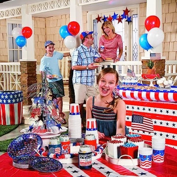 Patriotic USA Inflatable Cooler for Fourth of July Parties