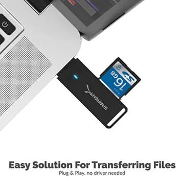 SABRENT USB 3.0 Micro SD and SD Card Reader (CR-T2MS)