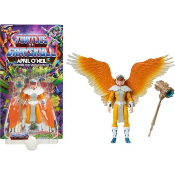 Masters of the Universe Mattel Origins Turtles of Grayskull Action Figure & Accessories, Sorceress A...