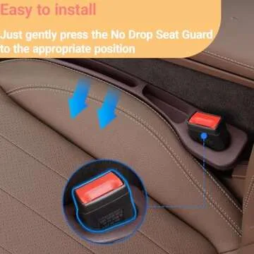 Jtonust No Drop Seat Guard - Easy Car Storage Solution