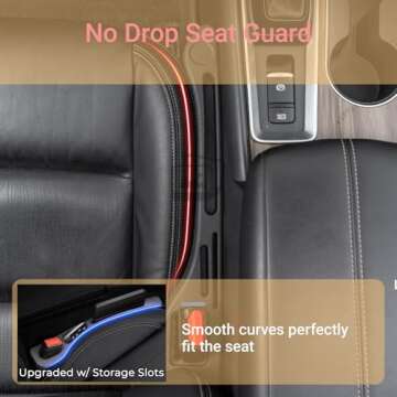 Jtonust No Drop Seat Guard - Easy Car Storage Solution