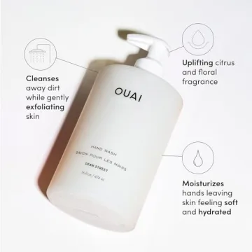 OUAI Hand Wash Refill - Luxurious Exfoliating Liquid Soap