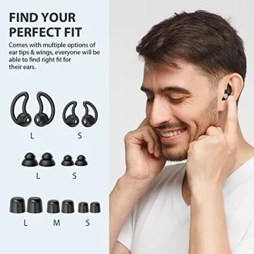 Hearprotek Comfortable Ear Plugs for Sleeping and Travel