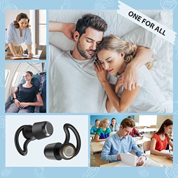 Hearprotek Comfortable Ear Plugs for Sleeping and Travel