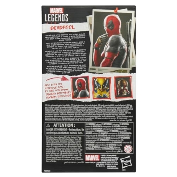 Marvel Legends Deadpool Collectible Figure 6 Inch Action