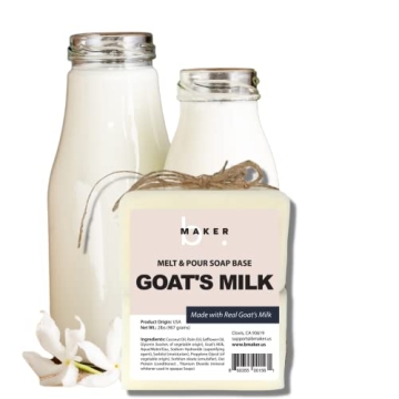Luxurious bMAKER Goats Milk Soap Base – Craft Your Perfect Soap