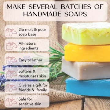 Luxurious bMAKER Goats Milk Soap Base – Craft Your Perfect Soap