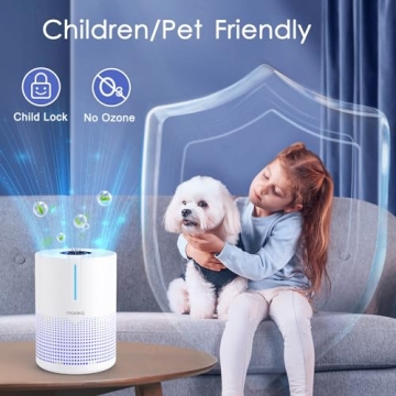 Portable MOOKA Air Purifier for Fresh Air Anywhere